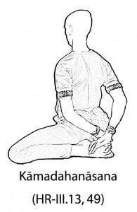 Kāmadahanāsana